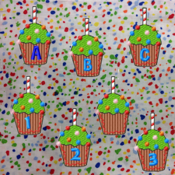 Cupcake Alphabet-Numbers