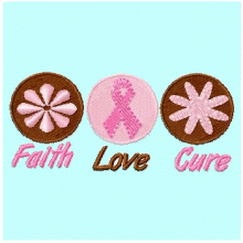 Faith Love Cure 3 Sizes