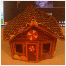 Gingerbread House 3D ITH