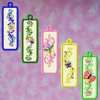 Spring Butterflies FSL Bookmark