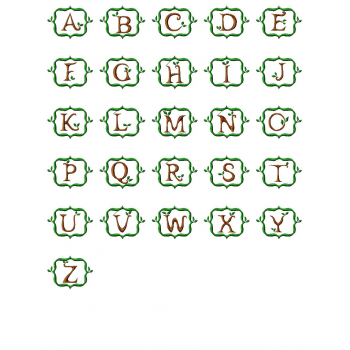 Forest TP Alphabet