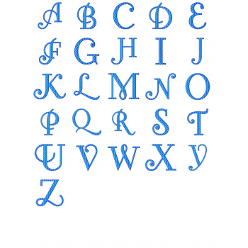 Leroy UC-LC Alphabet