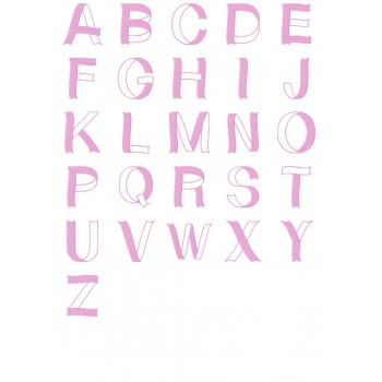 Cause Ribbon Alphabet