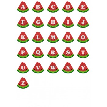 Watermelon Alphabet