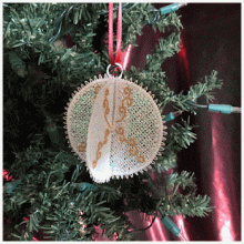 3D FSL BBL Christmas Ball Ornament