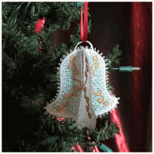 3D FSL BBL Christmas Bell Ornament