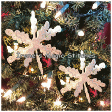 3D Snowflake FSL Ornament 2 Sizes