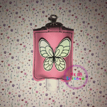 3D Butterfly ITH 3 Oz. Sanitizer Case 5x7