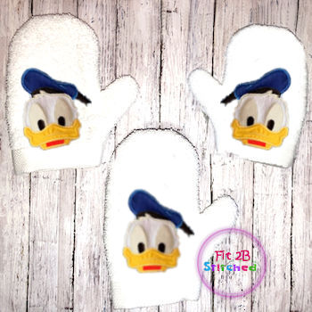 Mr. Duck Bath Mitt ITH 5x7