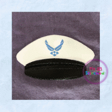 Air Force Hat Flasher Appl. 2 Sizes