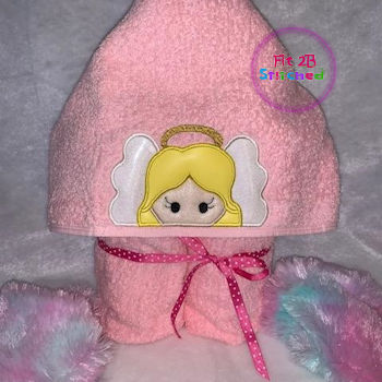 Angel Girl Towel Hoodie