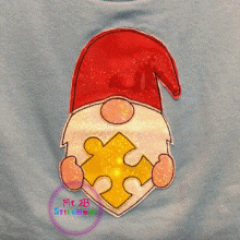 Autism Gnome Flasher Appl. 2 Sizes