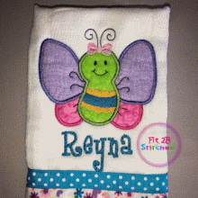 Baby Butterfly Appl. 2 Sizes