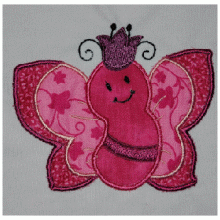 Baby Butterfly Applique 4x4