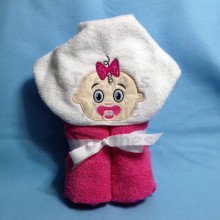 Baby Girl Towel Hoodie