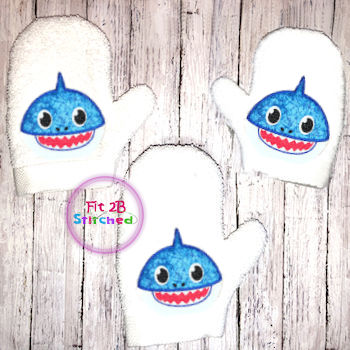 Baby Shark Bath Mitt 3 Sizes