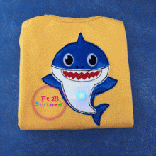 Baby Shark Flasher Appl. 2 Sizes