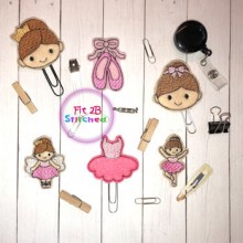 Ballerina ITH Feltie Set 1