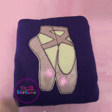 Ballet Shoes Flasher Appl. 2 Sizes