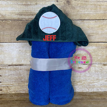 Baseball Towel Hoodie