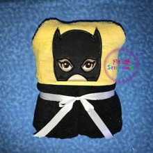 Bat Gal Towel Hoodie