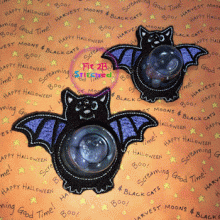 Bat ITH Candy Cup Holder 2 Sizes