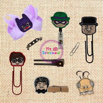 Batblock ITH Feltie Set 1