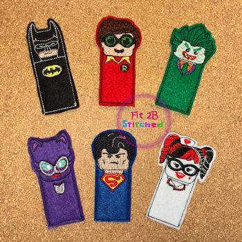 Batblock ITH Finger Puppet Set 1