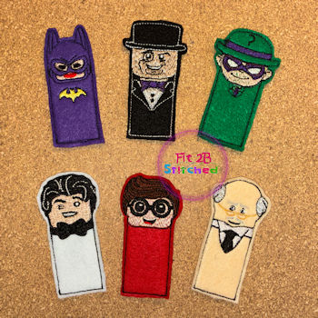 Batblock ITH Finger Puppet Set 2