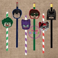 Batblock ITH Pencil-Straw Buddy Set 1