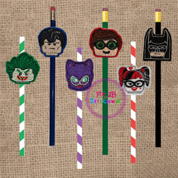 Batblock ITH Pencil-Straw Buddy Set 1
