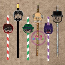 Batblock ITH Pencil-Straw Buddy Set 2
