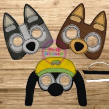 Blue And Friends ITH Kid Mask Set 2