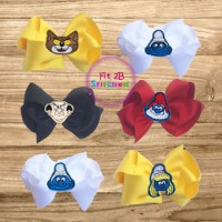 Blue Friends ITH Feltie Set 1