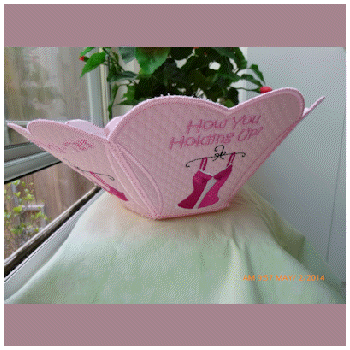Bras For A Cause Bowl ITH 5x7