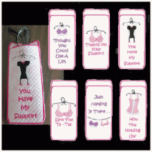 Bras For A Cause ITH Eye Glass Case 5x7