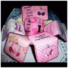 Bras For A Cause ITH Tea Bag Holder 5x7