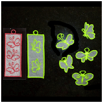 Butterfly Bookmark n Charms FSL 
