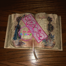 Butterfly Lace FSL Bookmark 3