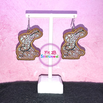 Choc. Bunny FSL Earring Set