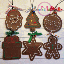 Christmas Cookie Tag-Orn Set