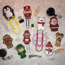 Chunky Christmas ITH Feltie Set 3