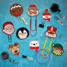 Chunky Christmas ITH Feltie Set 4