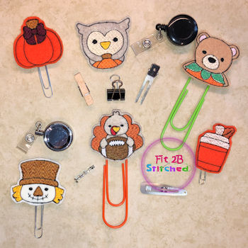 Chunky Fall ITH Feltie Set 3