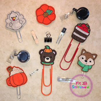 Chunky Fall ITH Feltie Set 4