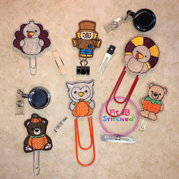 Chunky Fall ITH Feltie Set 5