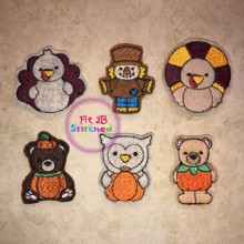 Chunky Fall ITH Finger Puppets