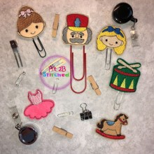 Chunky Nutcracker ITH Feltie Set 3