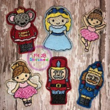 Chunky Nutcracker ITH Finger Puppet Set 1