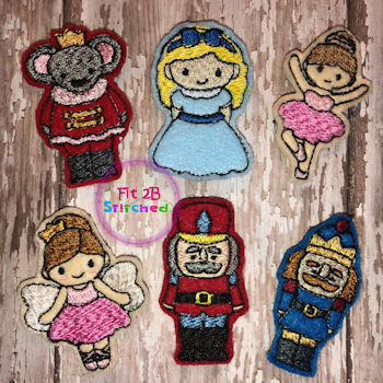 Chunky Nutcracker ITH Finger Puppet Set 1